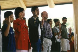 First Citizenship Ceremony, July 1, 2000 